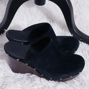 UGG suede clogs